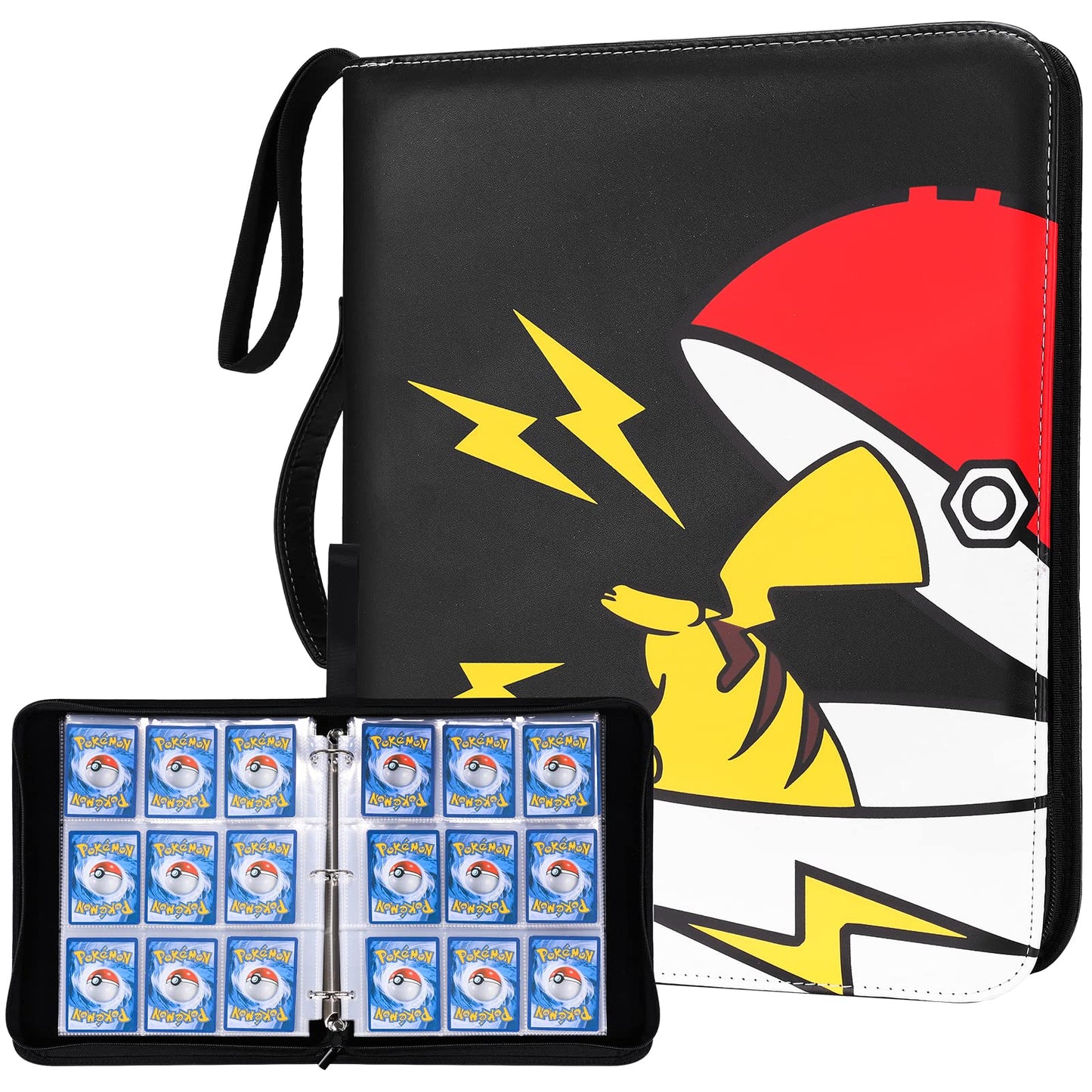 Iococee Trading Card Binder with 720 Side Loading Pockets,9 Pocket Trading Card Album Folder for TGC,MTG, Baseball Cards, Yugioh