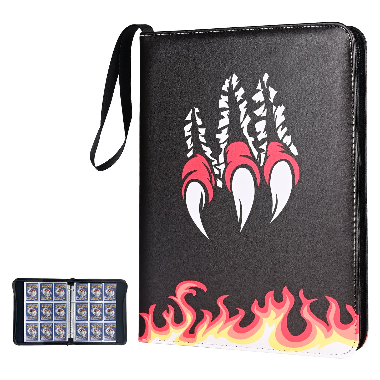 ACEUR Trading Card Binder with 720 Side Loading Pockets,9 Pocket Trading Card Album Folder for TGC,MTG, Baseball Cards, Yugioh