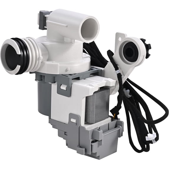 DC97-19289F Washer Drain Pump Assembly for Samsung Washing Machine - Replaces DC97-17366A DC97-17349B DC97-19289A PX3516-01 - Fits WA45H WA48H WA50K WA52J WA40J Top Load Washer Motor