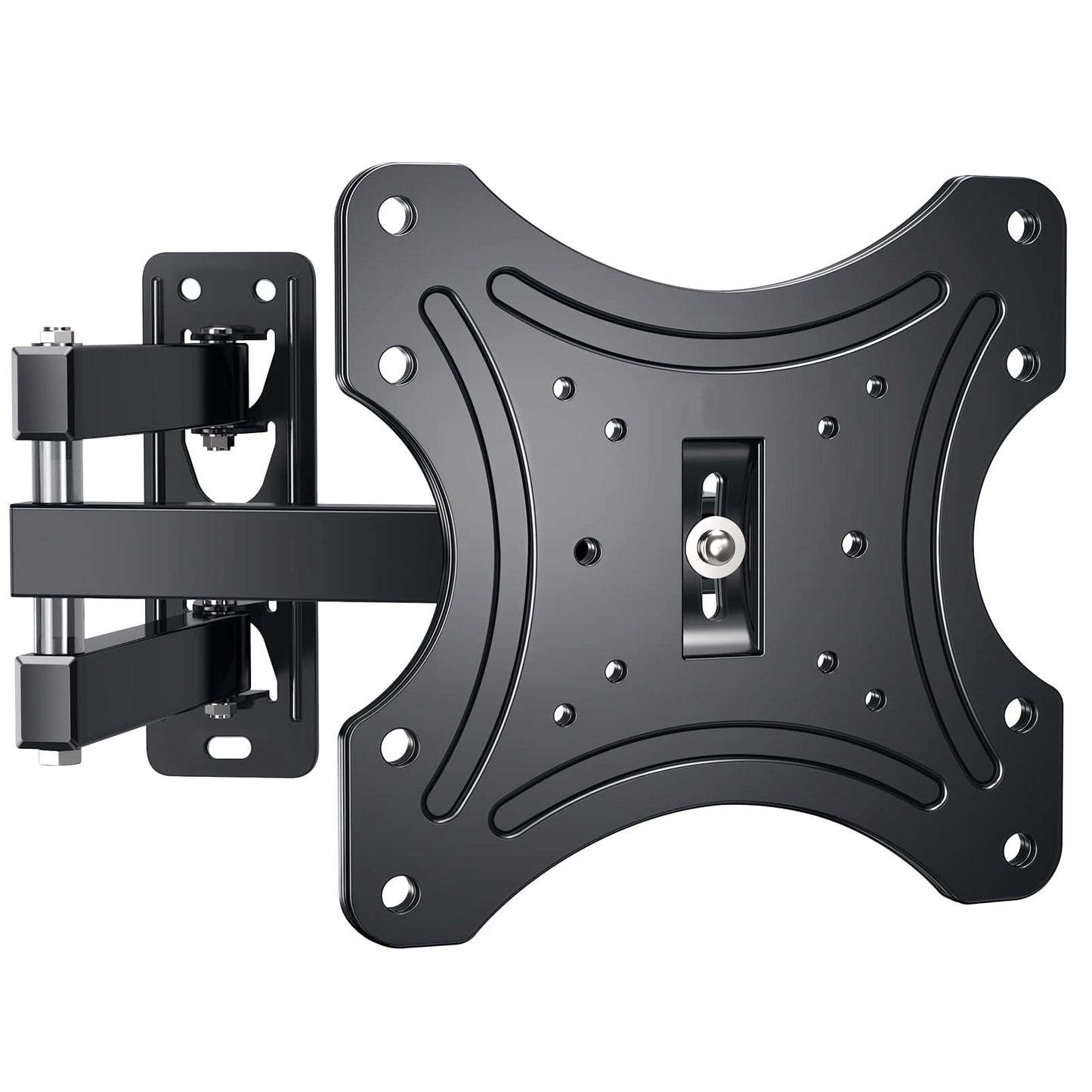 Tilt Swivel TV Wall Mount,Corner TV Bracket for 13-43" TVs,16.54" Extended Arm,Mounting hole distance 75mm to 200mm,50 lbs Capacity