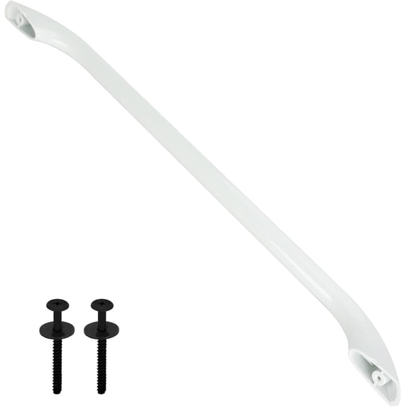 Upgraded 316443601 Oven Door Handle Replacement Compatible with Kenmore Frigidaire Electrolux Electric Oven Range Stove,Include 2Pcs 316433300 Oven Door Handle Screws
