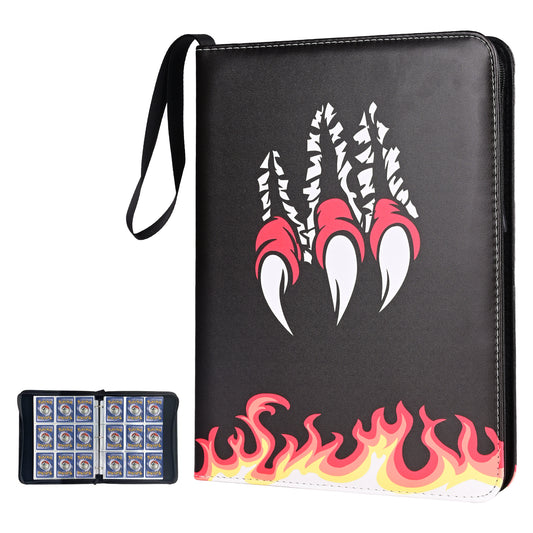 ACEUR Trading Card Binder with 720 Side Loading Pockets,9 Pocket Trading Card Album Folder for TGC,MTG, Baseball Cards, Yugioh