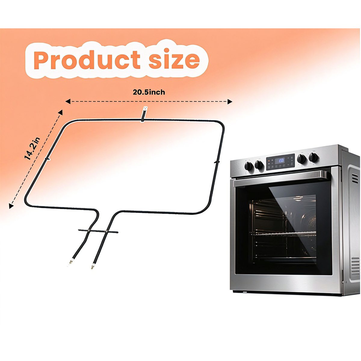 XWYXSTG W10779716 Range Oven Bake Element
