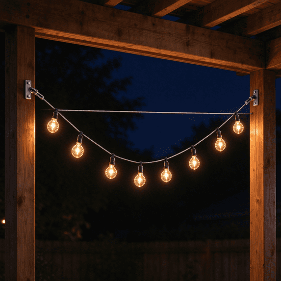 XWYXSTG Black Wire Rope, 1/16 100ft 304 Stainless Steel Overmolded to 3/32 inch with Crimping Sleeves for String Light Hanging, Clotheslines and Trellises