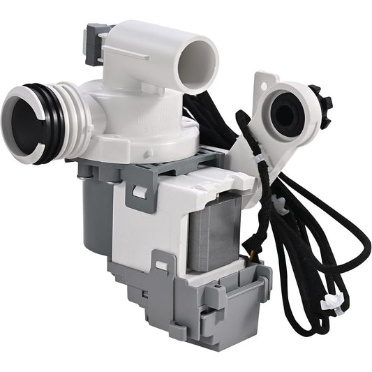 DC97-19289F Washer Drain Pump Assembly Replacement for Samsung Washing Machine WA44 WA41 WA45 WA52 WA50 WA54 etc Series Replace PX3516-01 DC97-17349B DC97-17366A DC97-17366J