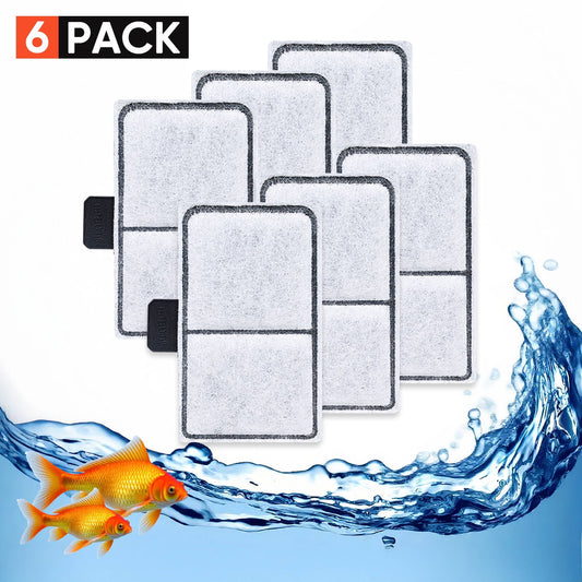 6 Pack EF-S Filter Cartridges for Filter,Replacement Filter Cartridges for Top Fin EF-S Element and BF5 BETTAFLO