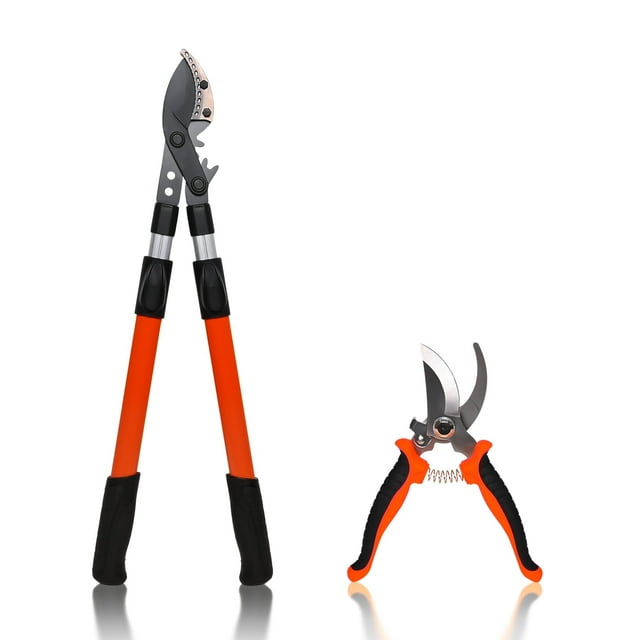 Loppers Extendable Tree Trimmer,Chops Thick Branch Ease,25-37''Telescopic Heavy Duty Branch Cutter