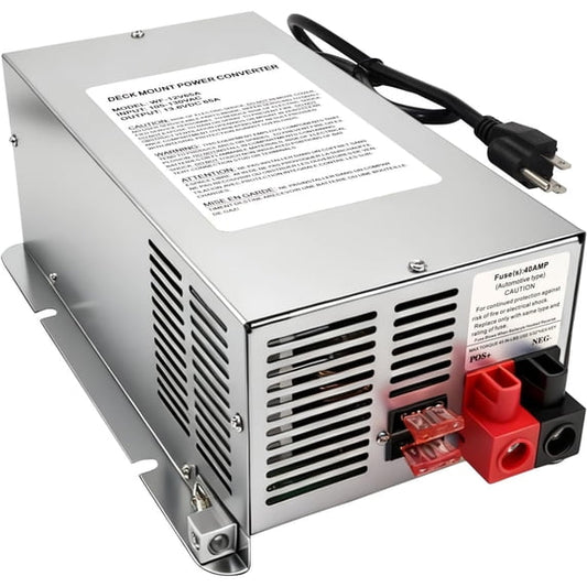 WF-9865 RV Power Converter Charger, WF-9865-AD Replacement for 9800 Series, Three-Stage RV Converter for Camper Trailer