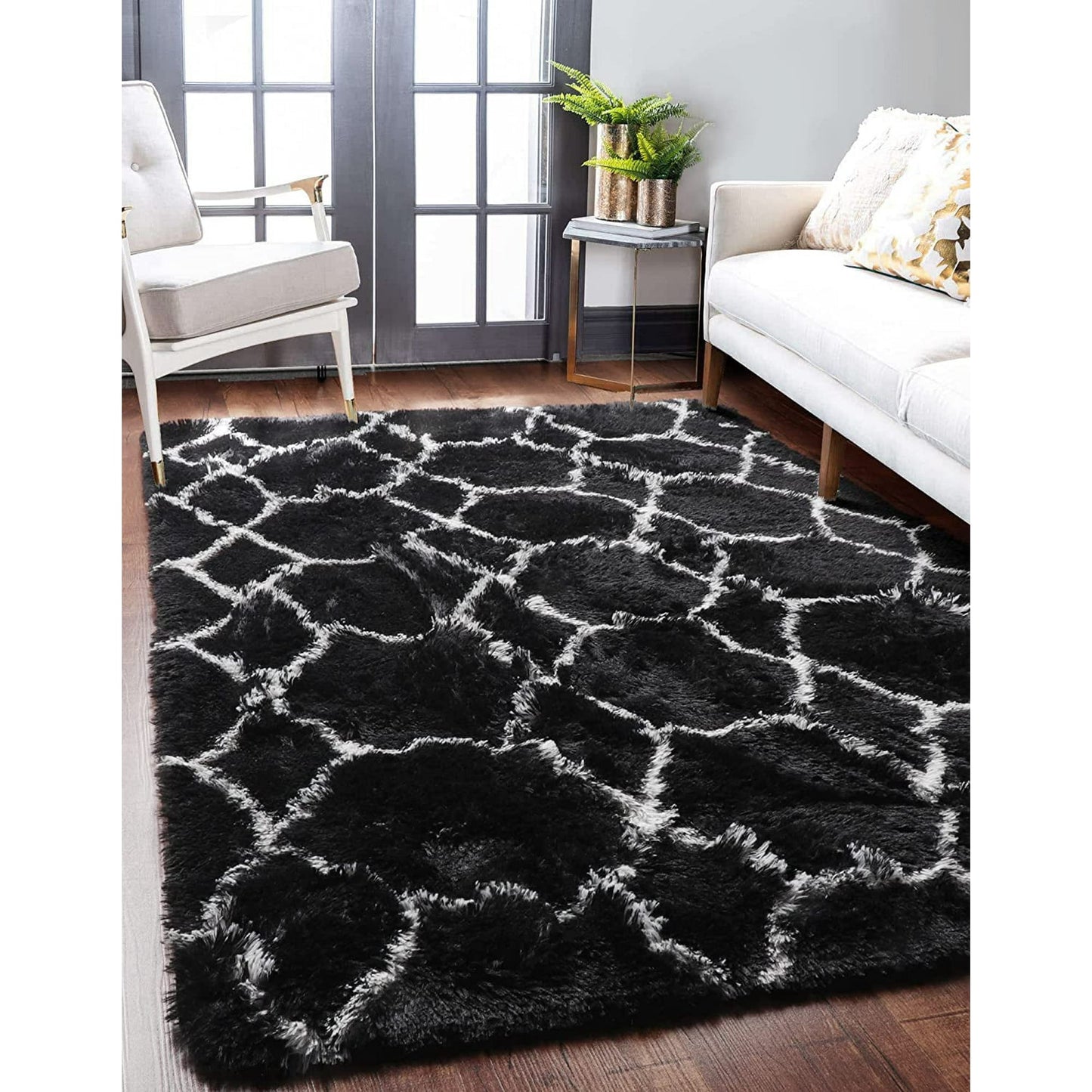 Bedroom rugs, Luxury wool area rugs, Modern indoor plush rugs, Area rugs soft and comfortable