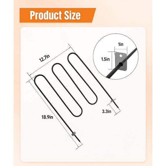 XWYXSTG 316203301 Electric Range Oven Heating Element Fits for Frigi-Daire